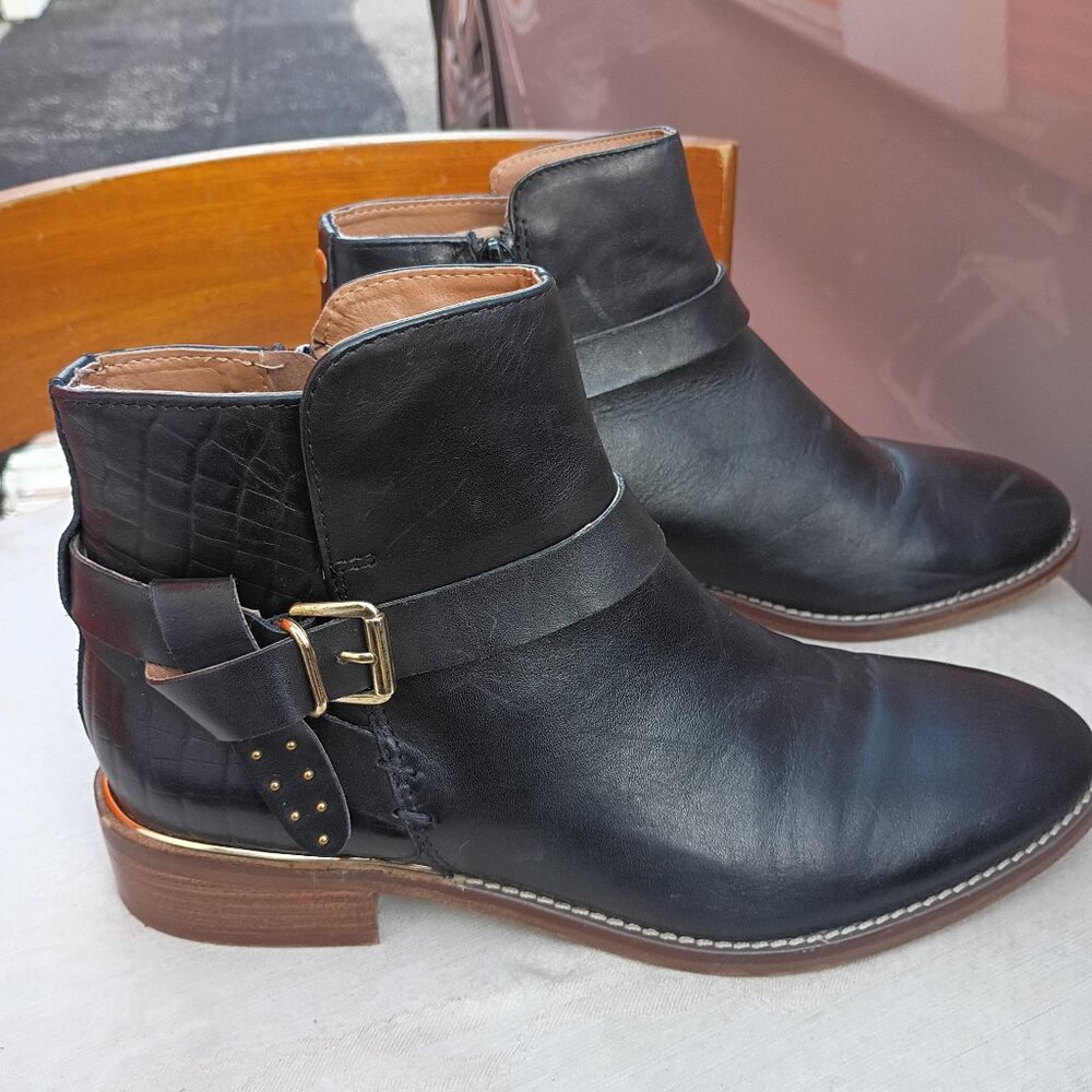 Crevo Collie Women's Leather Ankle Boots